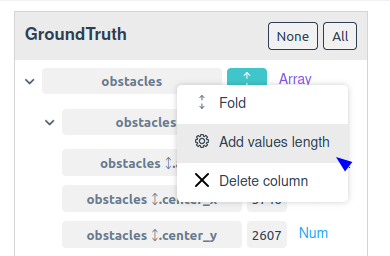 Array metrics